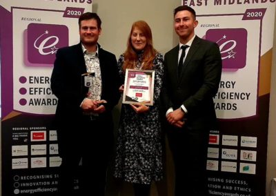 Winner – East Midlands Boiler & Heating Installers – Energy Efficiency Awards 2020