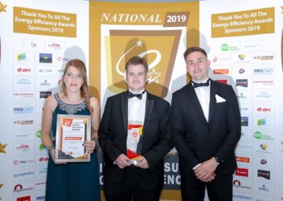 3rd in the country! – Boiler Installations – National Energy Efficiency Awards 2019
